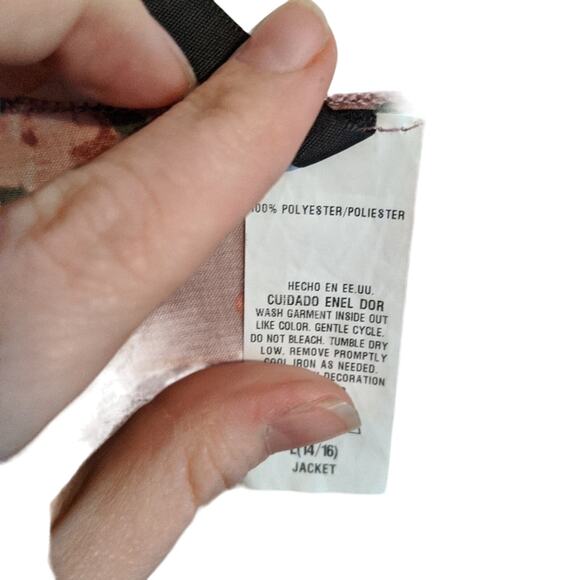 InstaGirl Floral Kimono, L. EUC - Picture 4 of 5